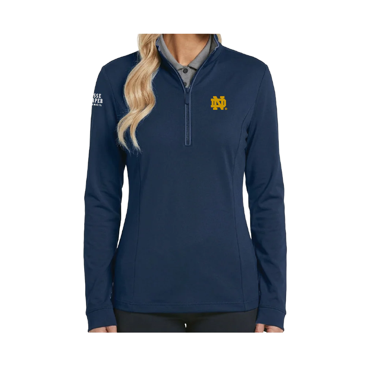 Callaway Penguin Ladies Clubhouse Mock Pullover